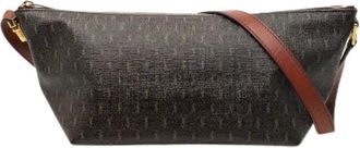Saint Laurent Pre-owned Cross Body Bags, female, Brown, Size: ONE SIZE Pre-owned Le Monogram PVC Shoulder Bag