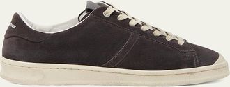 Jil Sander Mens Suede Low-Top Sneakers