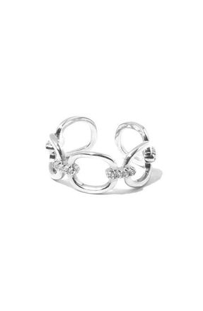 Miranda Frye Kennedy Frozen Link Ring in Silver at Nordstrom