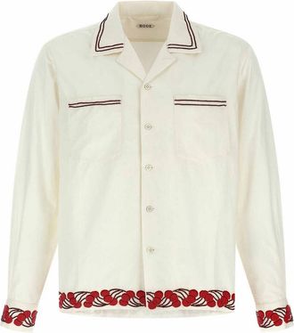 Bode Cherry Lane Beaded Shirt