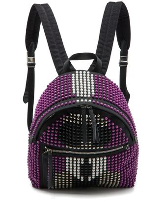 Fendi studded backpack - Black