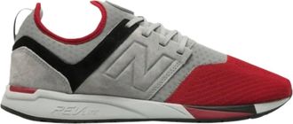 New Balance Mens 247 Decon V1 Sneakers In Red/gray/black