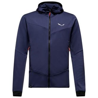 Salewa Sella Crevasse Hooded Jacket Fleecejacke f&uuml;r Herren | blau