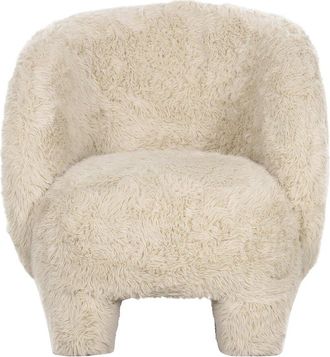TOV Furniture Tov Furniture Kiki Vegan Shearling Accent Chair