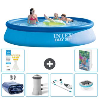 Intex Piscina Easy Set Redonda - 396x84 Cm - 7-piezas S81