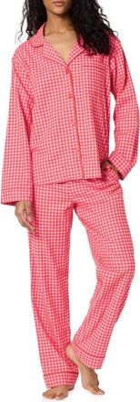 Bedhead Pajamas Print Organic Cotton Flannel Pajamas in Jane Gingham at Nordstrom, Size X-Large