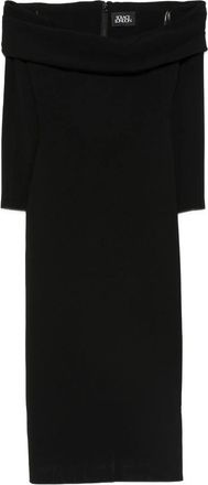 Solace London The Yuni Off-shoulder Midi Dress