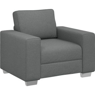 vidaXL Vidaxl - Sof&aacute; Con Coj&iacute;n Gris Oscuro 100 X 77 X 82 Cm Tela