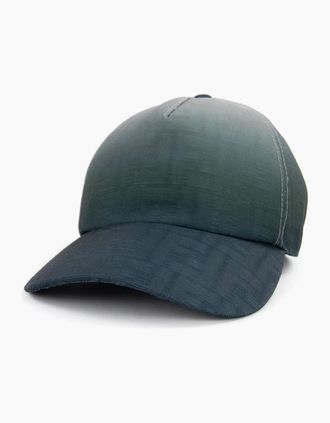 Fendi Mens Fendi Ff Graduated Print Cap Grey - Size: OS