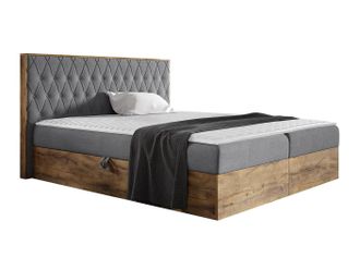 Mirjan24 Cama Continental Navis Ii, Faro 4, Continental, Doble, 180x200, Tapiz, Somieres, 188x208x103cm