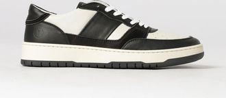 Collegium Sneaker bassa Pillar Alpha in pelle bicolore con punta traforata