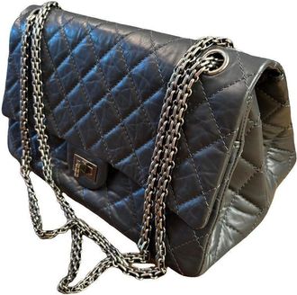 Chanel Grey Reissue Shoulder Bag