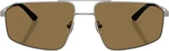 Emporio Armani Heren, Accessoires, Grijs, Maat: 59 MM
