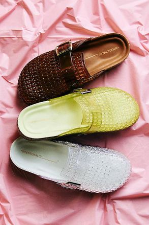 Intentionally blank Buckle Mules