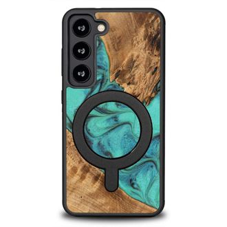 OEM Funda Bewood Unique Para Samsung Galaxy S23 - Turquesa Con Magsafe
