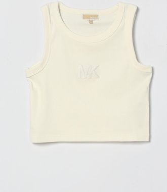 Michael Kors Canotta crop in cotone con logo