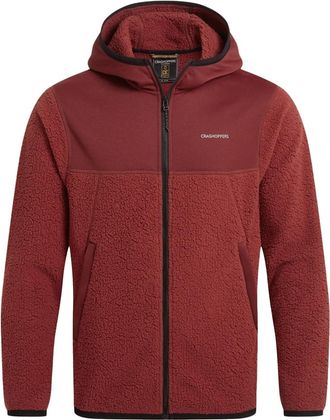 Craghoppers Heren Telesto Hooded Jacket (Kastanjebruin)