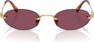 Miu Miu 0mu A54s Rimless Sunglasses