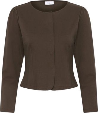 Saint Tropez Jassen, Dames, Bruin, L, Franka SZ Blazer