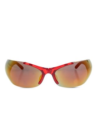 Balenciaga Afterhour sunglasses - Red