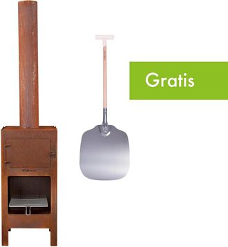 Weltevree Angebots-Set: Weltevree - Outdoor Stahlofen + GRATIS Pizzaschaufel
