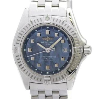 Breitling Pre-owned Callistino A72345 Polshorloge - Dames - Vintage Horloges - Blauw - ONE Size - Vintage