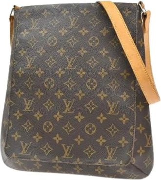 Louis Vuitton Pre-owned Cross Body Bags, female, Brown, Size: ONE SIZE Pre-owned Canvas Shoulder Bag