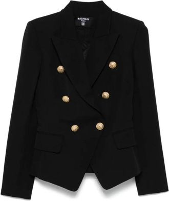 Balmain Mujer, Chaquetas, Negro, Talla: S