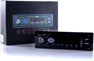 OEM Radio De Coche 1 Din Con Bluetooth, Usb Y Carga R&aacute;pida - Azul