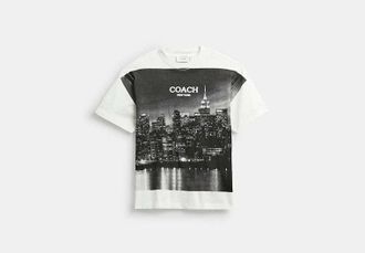 Coach Postcard Relaxed T-Shirt