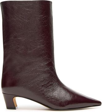 Steve Madden Lytton Bootie RED CRINKLE