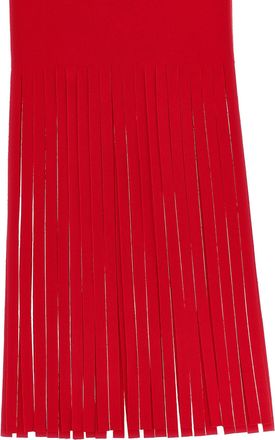 Sportmax Pure Wool Scarf - Red