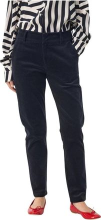 Part Two Soffysapw Pa Bukser 30308982 - Dames - Slim Fit Broeken - Blauw - S - Katoen - Broeken