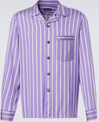 Tom Ford Striped silk shirt