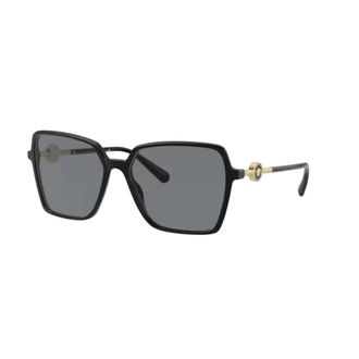 Versace Ve4396 Zonnebril - Dames - Accessoires - Zwart - Maat: 58 MM Polyamide