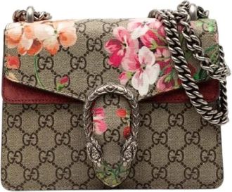 Gucci Pre-owned Cross Body Bags, female, Multicolor, Size: ONE SIZE Pre-owned Vintage Blooms Crossbody Bag