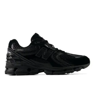 New Balance Unisex 1954R en Negro, Gamuza/Malla, Talla 40.5