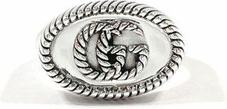 Gucci Silver Silver 925 Band Ring (Pre-Owned)