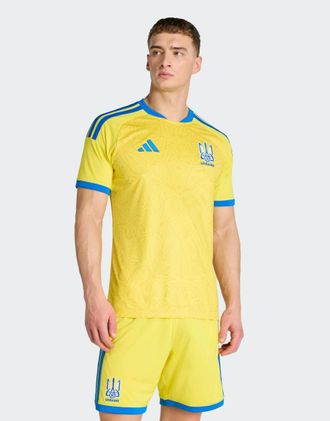 adidas Ukraine 26 Home - Maglia giallo acceso