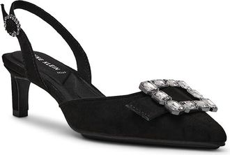 Anne Klein Inez High Womens Heels Black : 9.5 M, Leather