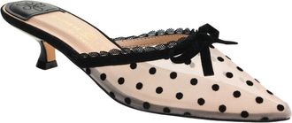 Chinese Laundry Womens Mel Dot Kitten Heel In Natural / Black