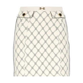 Elisabetta Franchi Donna, Gonne, Beige, L, new