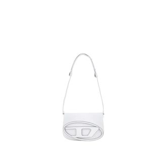 Diesel Tassen, Dames, Wit, ONE Size, Stijlvolle PMU Tassen