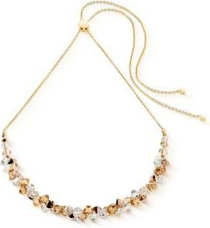 Coeur de Lion Dancing Crystals Necklace in Beige at Nordstrom