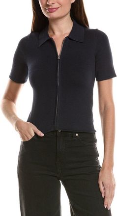 Rag & Bone Leanne Zip Polo Top