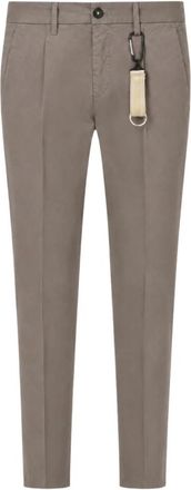 Manuel Ritz Pantalone Tinto Slim Fit - Heren - Slim Fit Broeken - Grijs - M - Katoen - Broeken