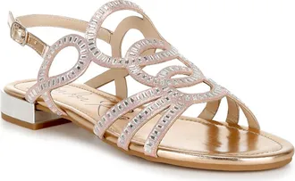 London Rag Jisters Sandal in Rose Gold at Nordstrom Rack, Size 10