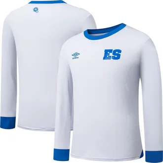 Umbro Mens Umbro White El Salvador National Team 2025 Away Replica Long Sleeve Jersey at Nordstrom, Size Xx-Large