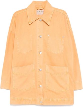 Free People Avery Ecru jack - Oranje