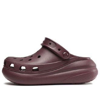 Crocs Classic Mega Crush Clogs Dark Cherry 207521-6WD